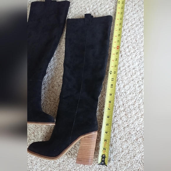 Mi.iM always a Saint Knee High Block Heel Boot black Size 5.5 - Picture 10 of 16